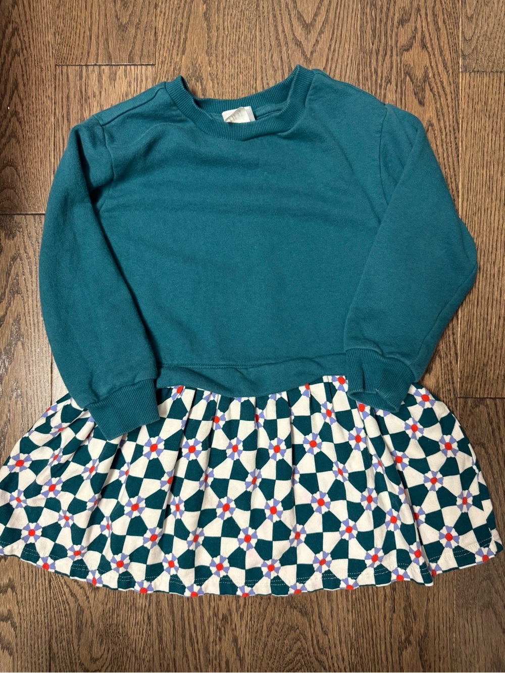 Hanna Andersson Teal Pullover Sweater